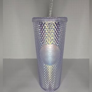 Starbucks Clear Studded Textured Tumbler